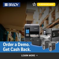 Brady Cash-back promo
