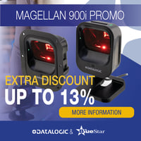 Promotions banners - Datalogic - Magellan 900i-1
