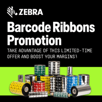 Zebra Barcode Ribbons Promotion