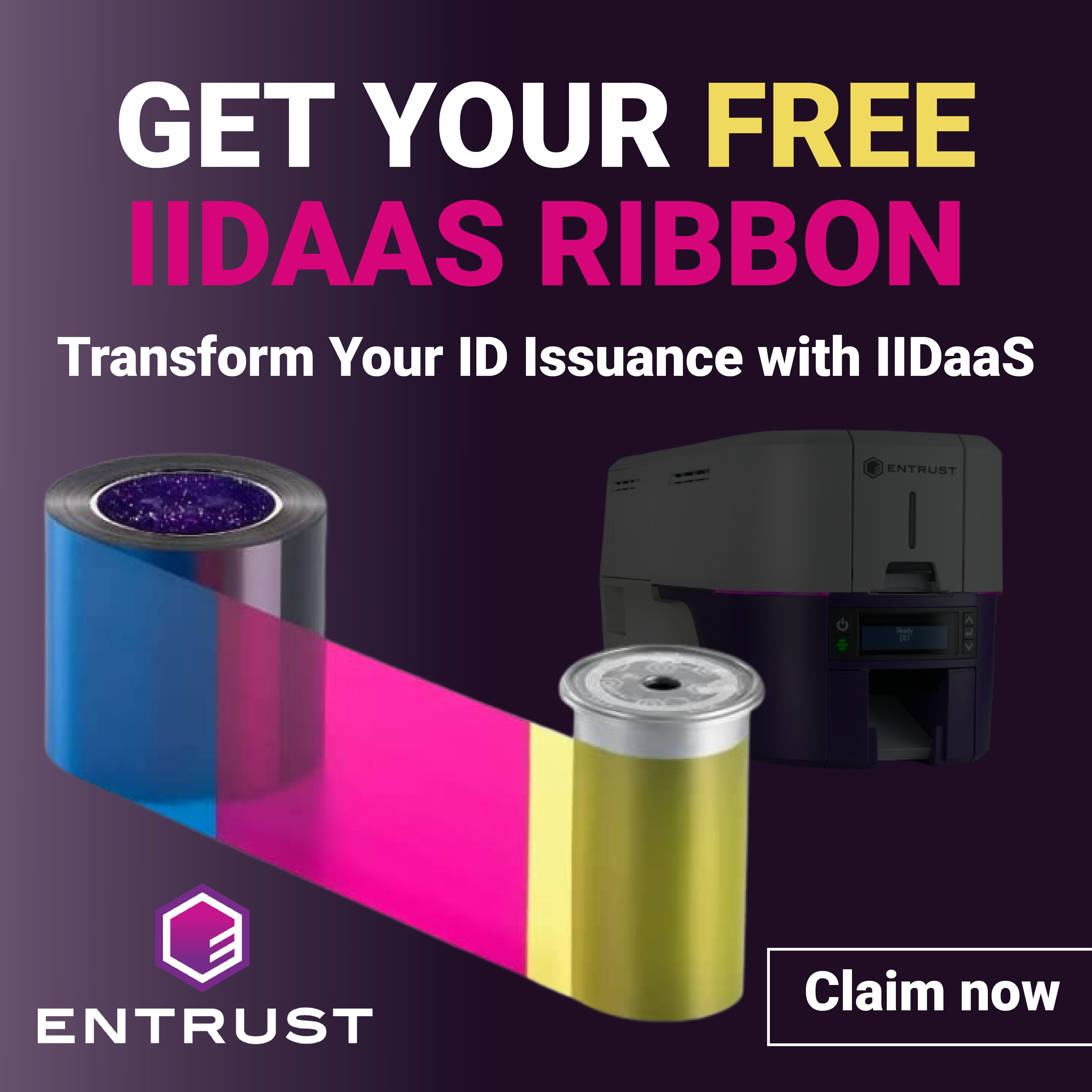 Get a free unit of IIDAAS ribbon for test!