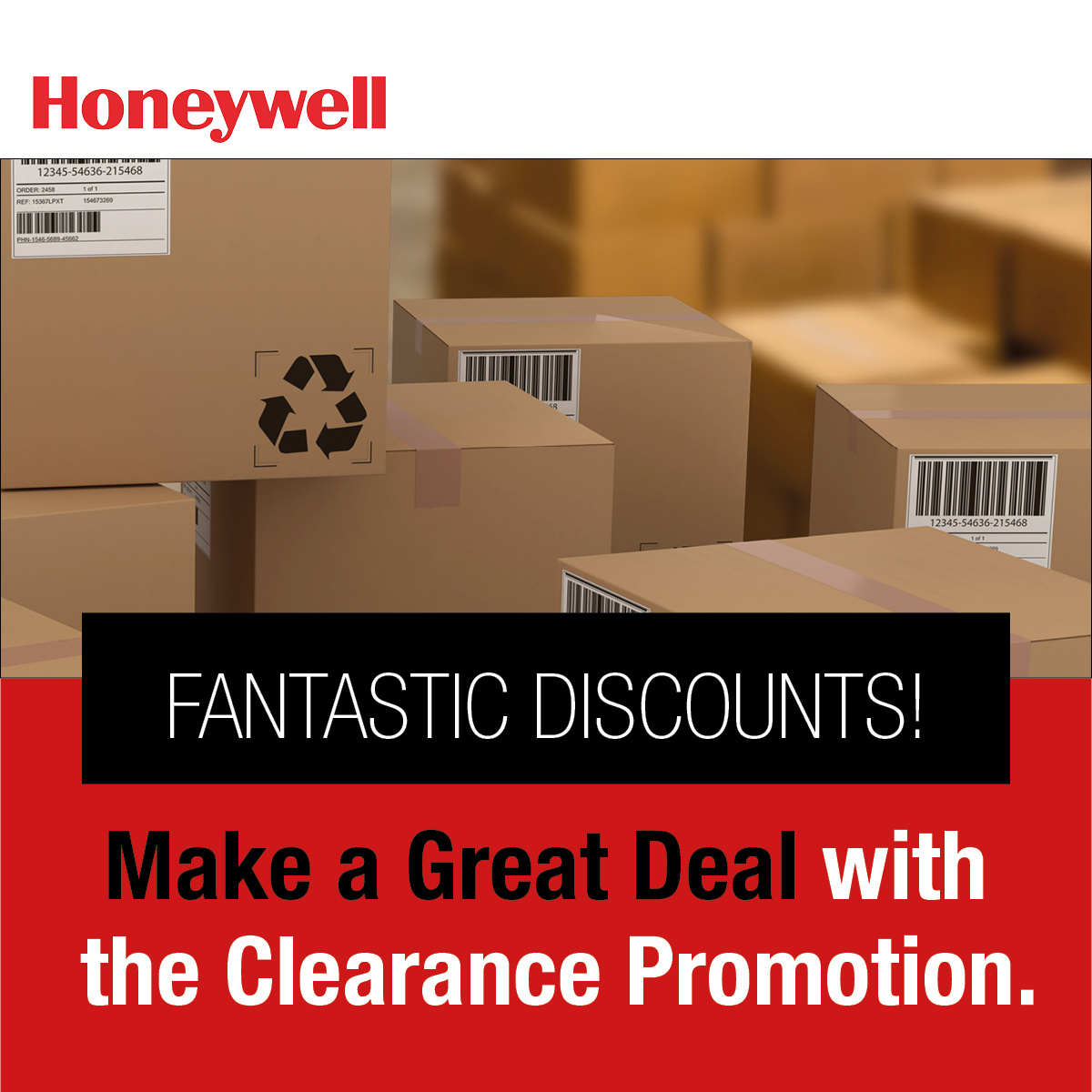 Honeywell Clearance Promotion