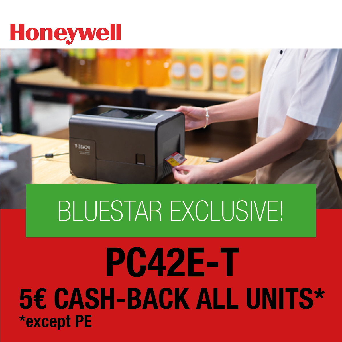 Honeywell PC42E-T 5€ Cash-Back