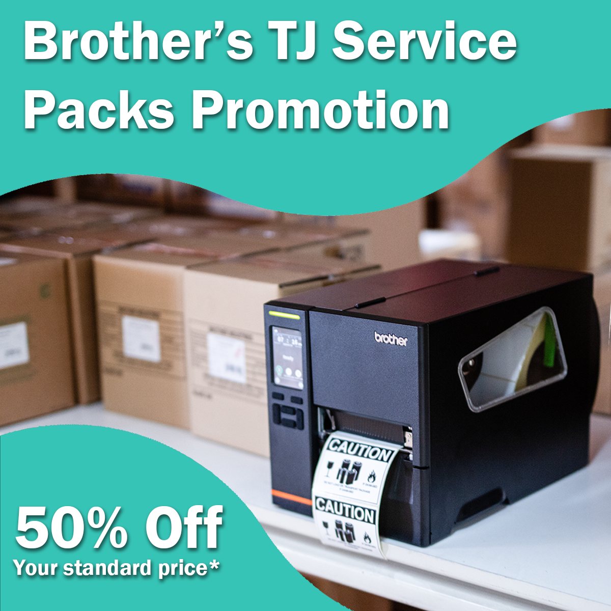 Brother TJ Service Packs Promotion